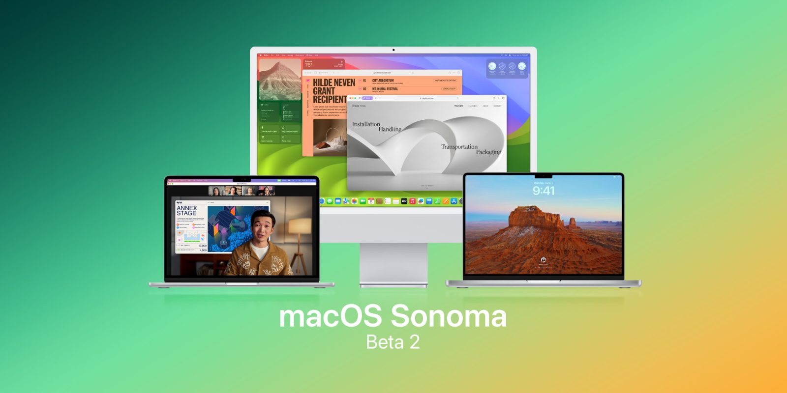 macOS Sonoma Beta 2