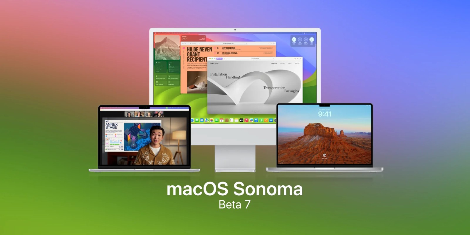 macOS Sonoma Beta 7